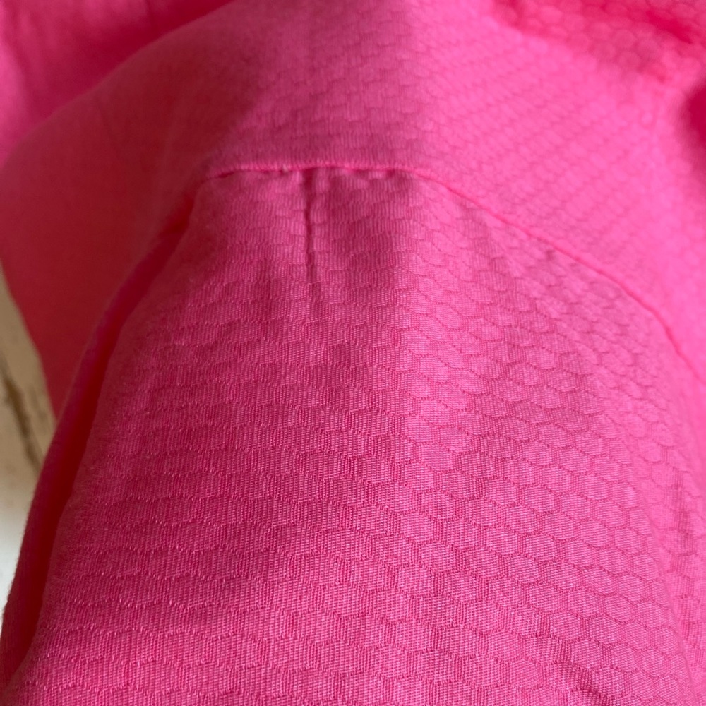 Lilly Pulitzer Pink Strapless Dress with Yellow Floral Border - Picture 6 of 10